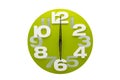 The green clock