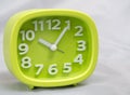 Green Clock Royalty Free Stock Photo