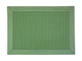 Green cloth place mat