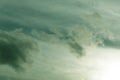 Green cloud texture background revival sky soft, Royalty Free Stock Photo