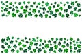 Green clover background