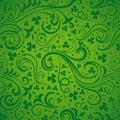 Green clover backgrounds Royalty Free Stock Photo