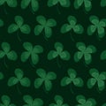Green clover leafs Royalty Free Stock Photo