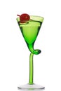 Green cocktail Royalty Free Stock Photo