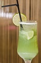 Green cocktail