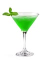 Green cocktail Royalty Free Stock Photo