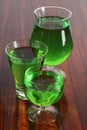Green cocktails three
