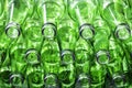 Green color bottles Royalty Free Stock Photo