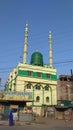 Green Color Mosque In India