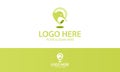 Green Color Pin Map Kiwi Logo Design Royalty Free Stock Photo