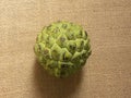 Green color Seetaphal fruit
