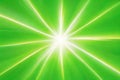 Green color shining yellow shade Light Ray abstract background Royalty Free Stock Photo