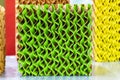 Green color texture rhombic structure ventilation cooling pad or honeycomb filter evaporator paper cooling for reduce air