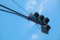 Green color on the Traffic light Royalty Free Stock Photo