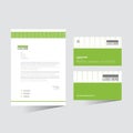 vector letterhead and business card Royalty Free Stock Photo