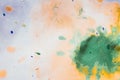 Green colorful blots on a light background Royalty Free Stock Photo