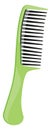 Green comb, icon Royalty Free Stock Photo