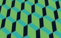 Green Combination Geometric Pattern Vector