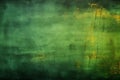 Green concrete art abstract background with pastel colors and scratches