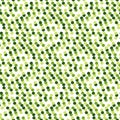 Green confetti pattern. Eco seamless background. Vector Royalty Free Stock Photo