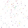 Green Confetti Xmas. Purple Round Explosion. Orange Bubble Background. Pink Falling Sparkle. Yellow Glitter Explosion. Blue Textur