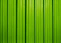 Green corrugated metal sheet Royalty Free Stock Photo