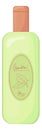 Green cosmetic bottle icon. Cartoon lotion container