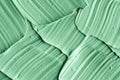 Green cosmetic clay texture close up Royalty Free Stock Photo