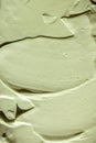 Green cosmetic clay texture close-up Royalty Free Stock Photo