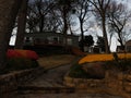 Green cottage, city of Waco Texas USA