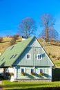 green cottage, Czech Republic