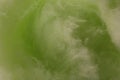 Green cotton candy as background, closeup view Royalty Free Stock Photo