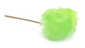 Green cotton candy Royalty Free Stock Photo