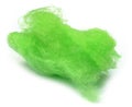 Green cotton candy Royalty Free Stock Photo