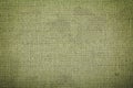 Green cotton fabric texture Royalty Free Stock Photo