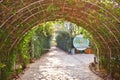 Green cover , entrance in a resort in Bangalore