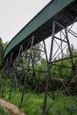 Green covered bridge