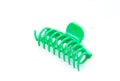 Green crab hair clip