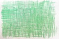 Green crayon drawings on paper background texture