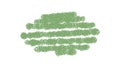 Green Crayon Speech Bubble Sketch Box Royalty Free Stock Photo