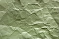 Green crepe Wrinkled Paper Texture background abstract Royalty Free Stock Photo