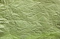 Green crepe Wrinkled Paper Texture background abstract Royalty Free Stock Photo