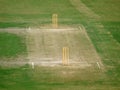 Green Cricket Pitch