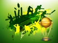 Creative Cricket Sports background