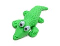 Green crocodile