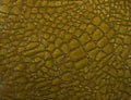 green crocodile skin texture close-up; reptile texture as background