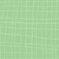 Green crossed lines grid mesh pastel vector pattern. Hand drawn doodle squared pattern. Gender neutral cute plaid design