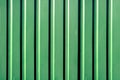 Abstract green metal door texture background close up. Royalty Free Stock Photo