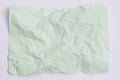 Green crumpled paper background, texture for web design screensavers Royalty Free Stock Photo