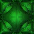 Green crystal